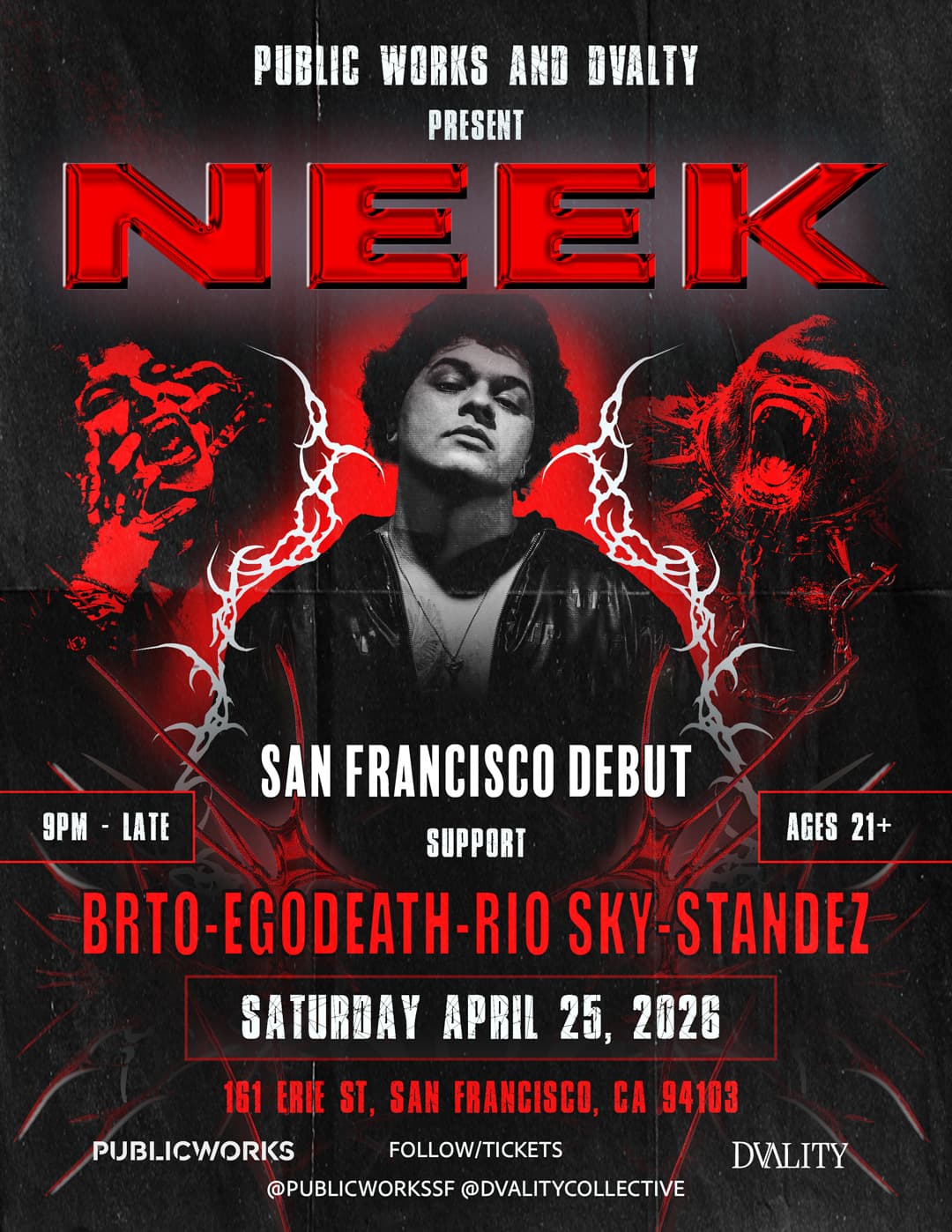 NEEK presented by Public Works & DVALITY