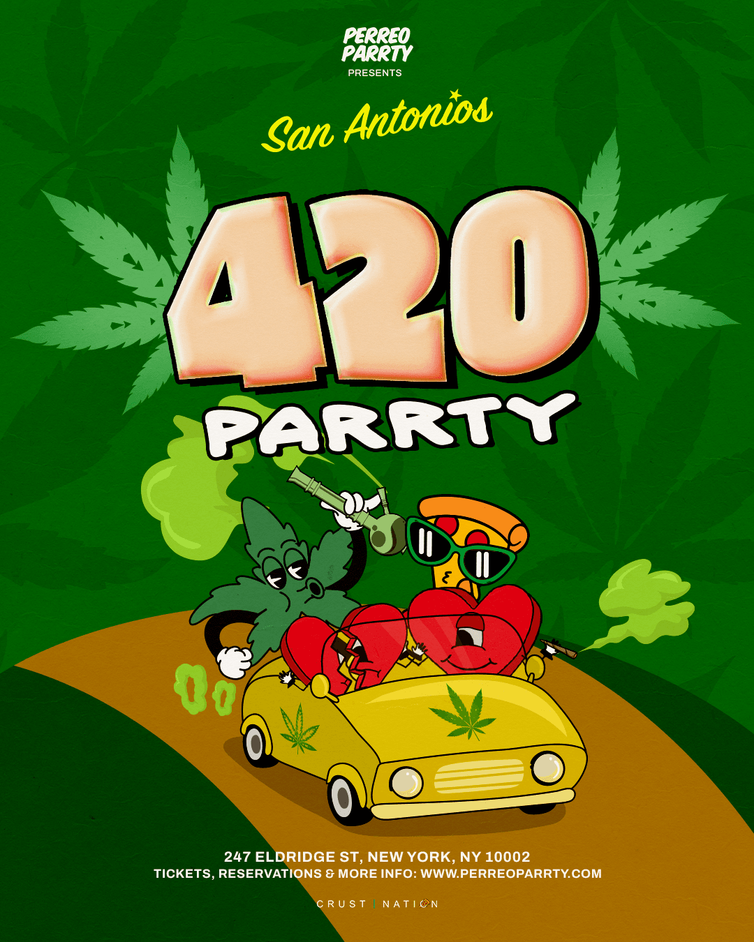 420 Parrty 2-for-1 Drinks - Latin Perreo Party at Lower East Side NYC
