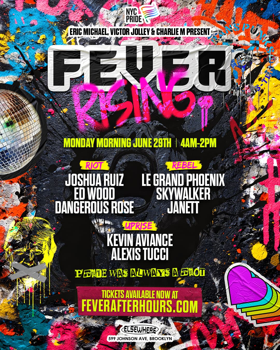 FEVER Rising I NYC Pride Afterhours 2026