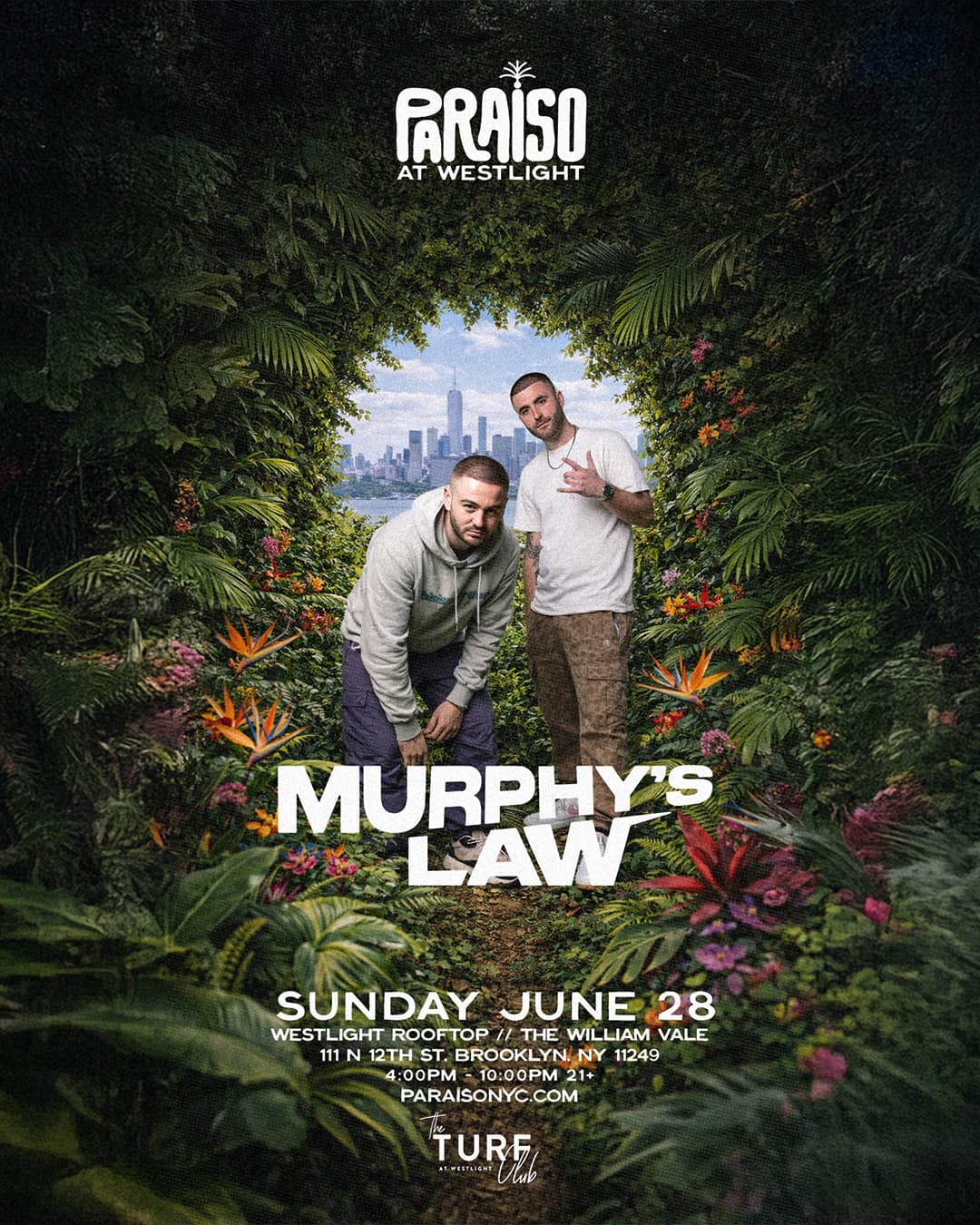 Paraiso Sunset with Murphy's Law
