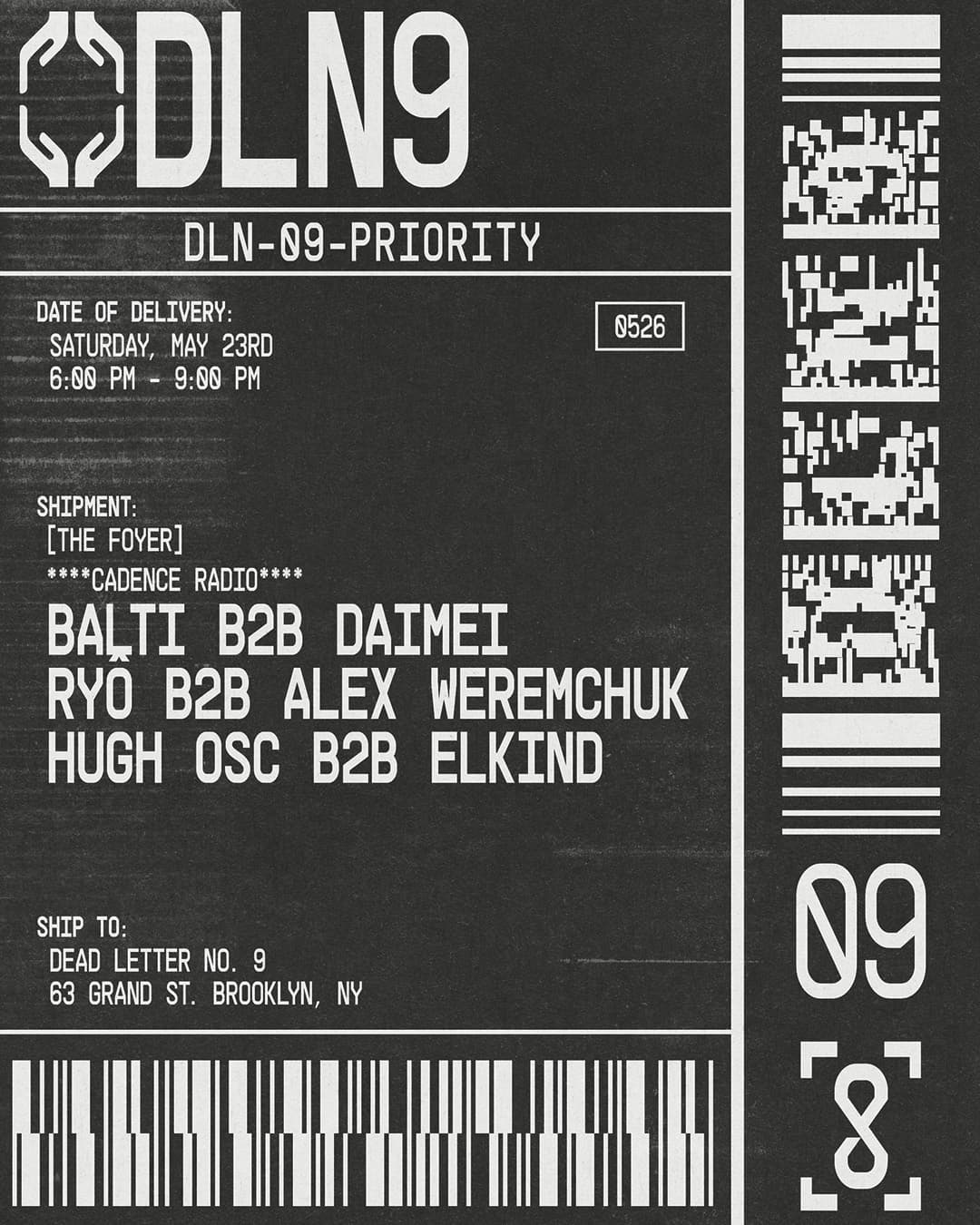 Cadence Radio: Balti, Daimei, Ryô, Alex Weremchuk, Hugh Osc, Elkind