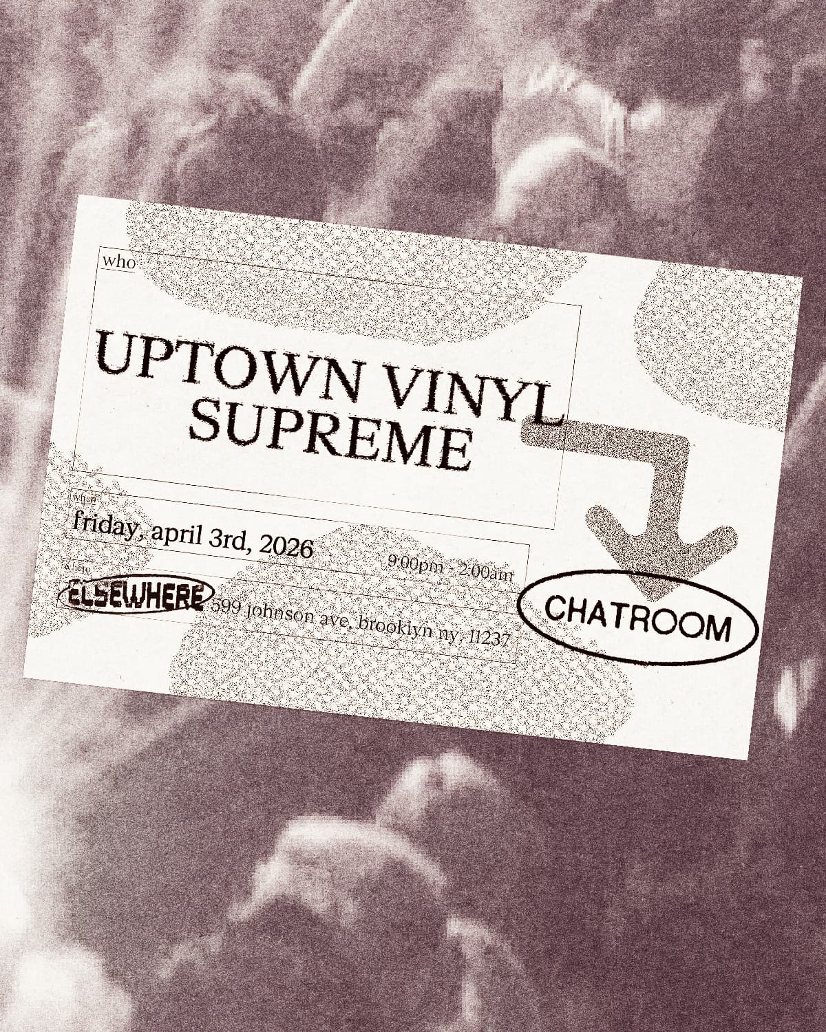 Chatroom: Uptown Vinyl Supreme