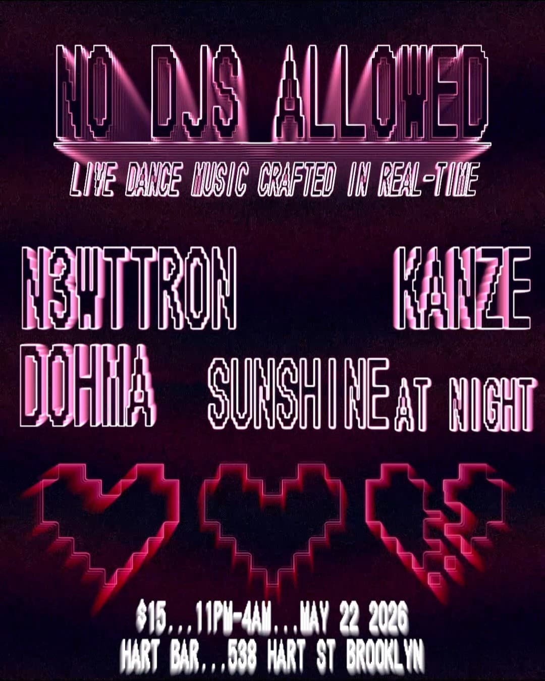 NO DJs ALLOWED 017