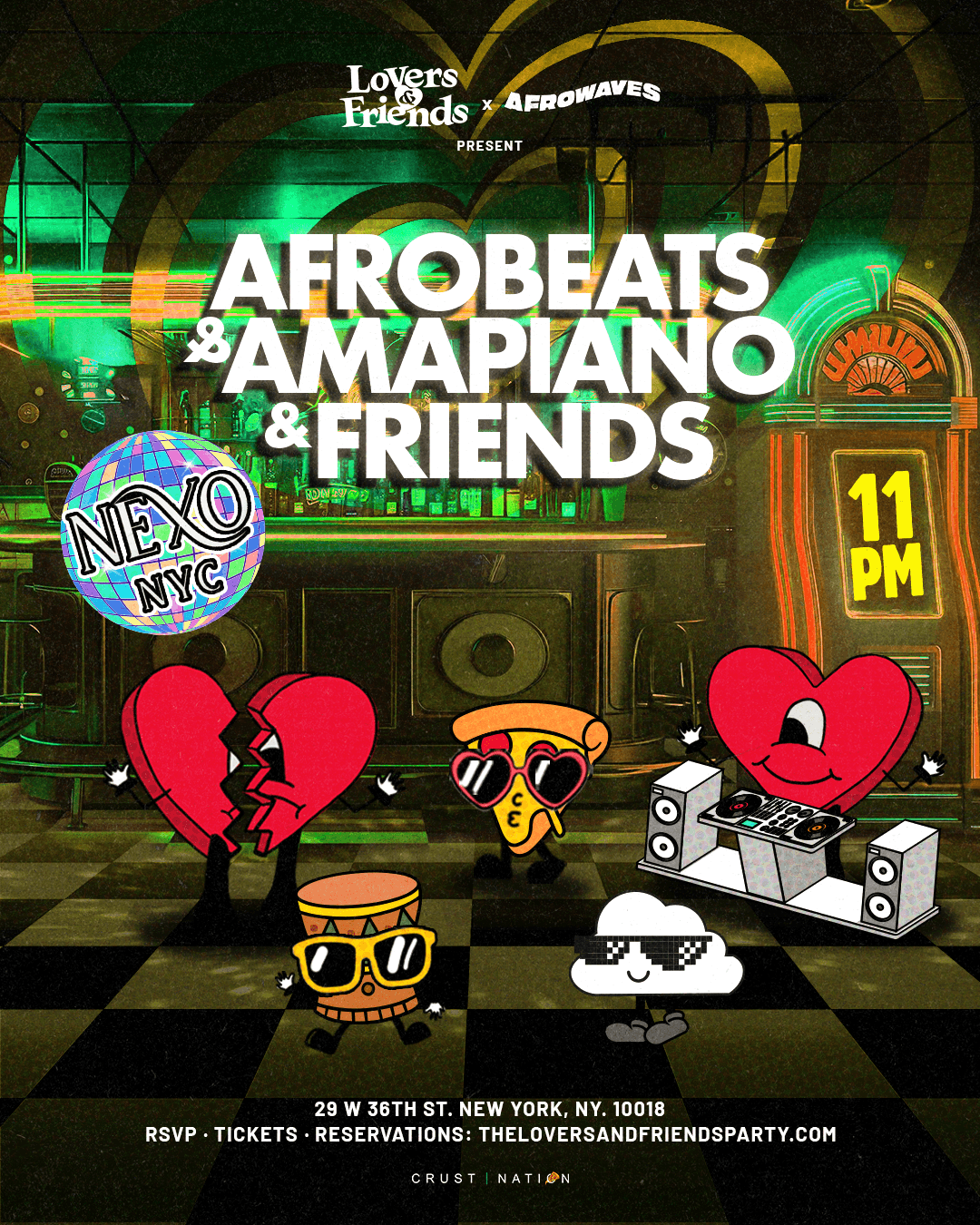 AFROBEATS & AMAPIANO: AfroWaves Party NYC