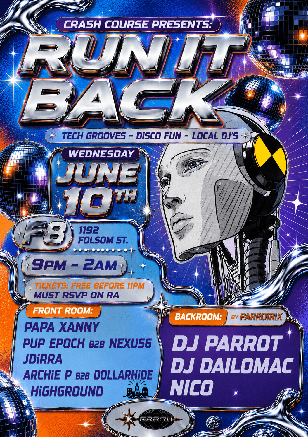 F8 and Crash Course present Run it Back