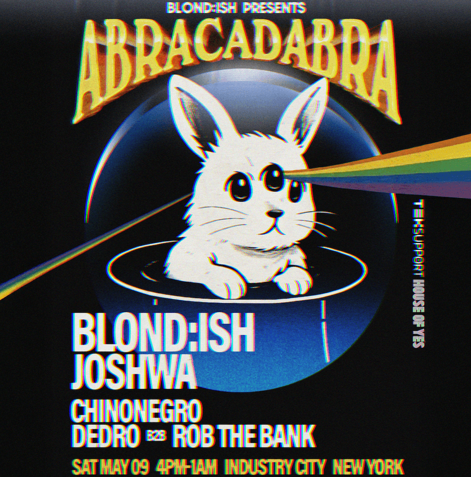 Teksupport: BLOND:ISH - Abracadabra