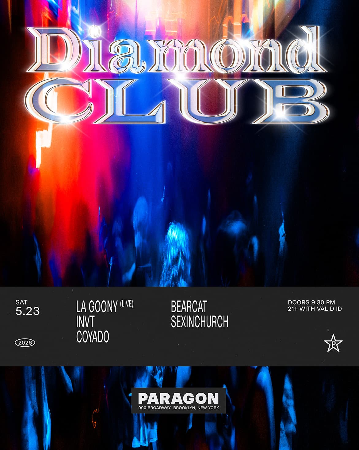 Diamond CLUB: La Goony (Live), INVT, Coyado + BEARCAT, SEXINCHURCH