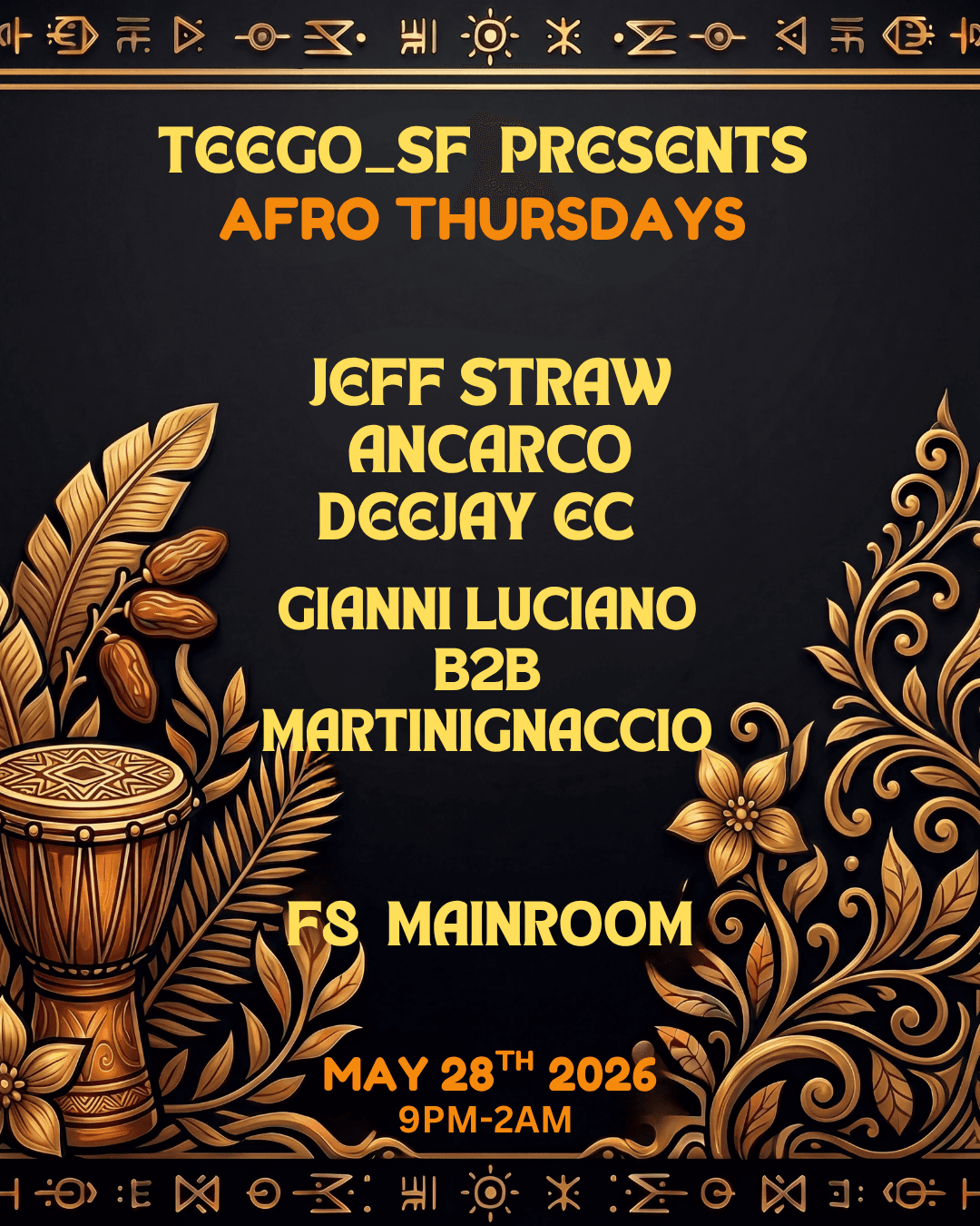 Teego presents Afro Thursdays