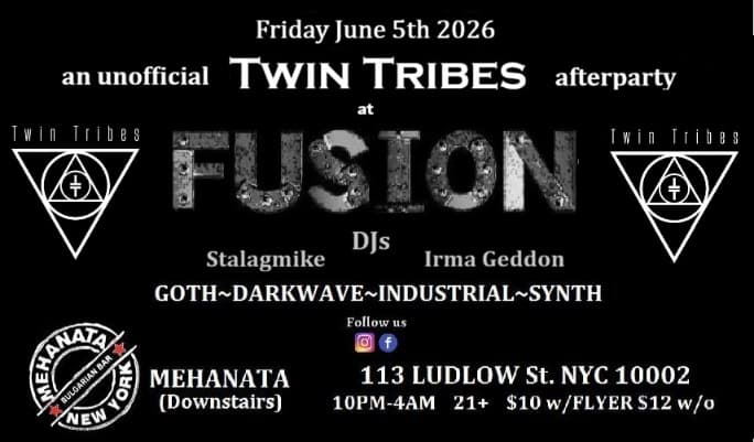 FUSION - The Unofficial TWIN TRIBES Afterparty 