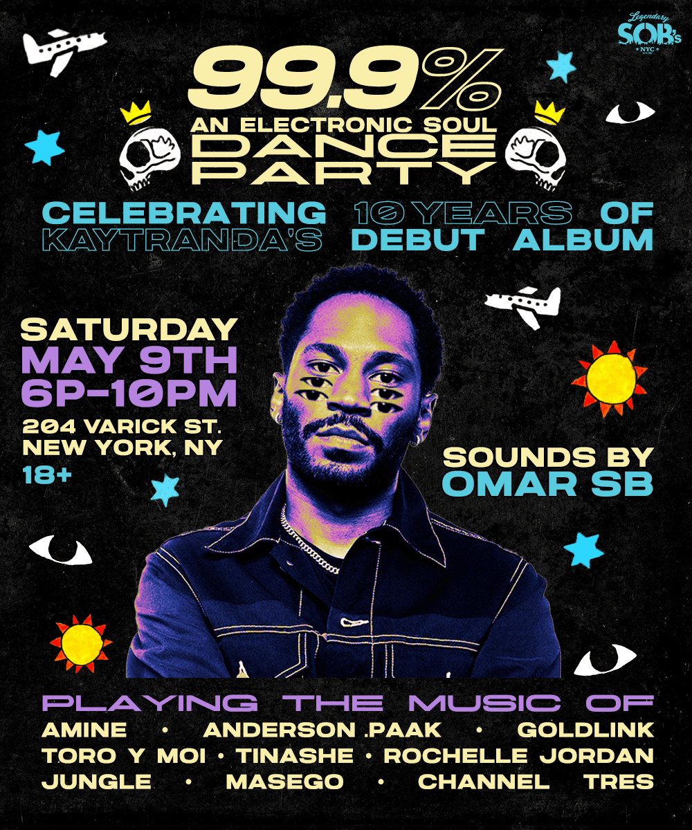 99.9%: An Electric Soul Dance Party - Celebrating 10 Years Of KAYTRANADA's Debut Album