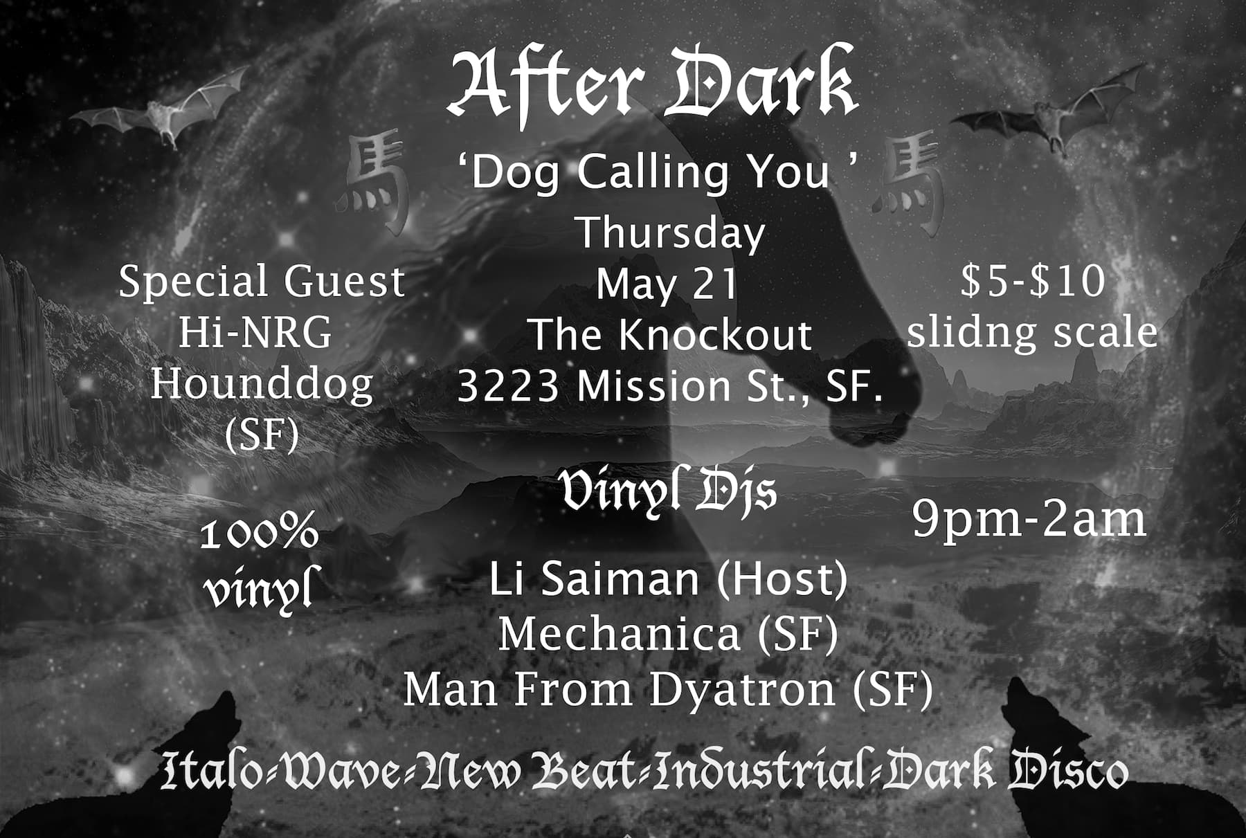 After Dark 'Dog Calling You'