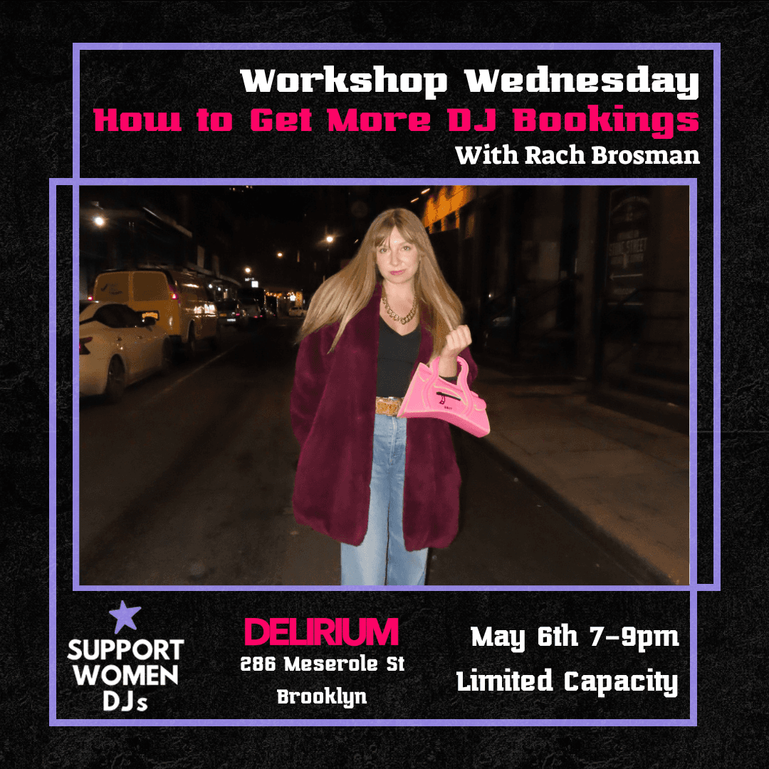How to Get More DJ Bookings with Rach Brosman