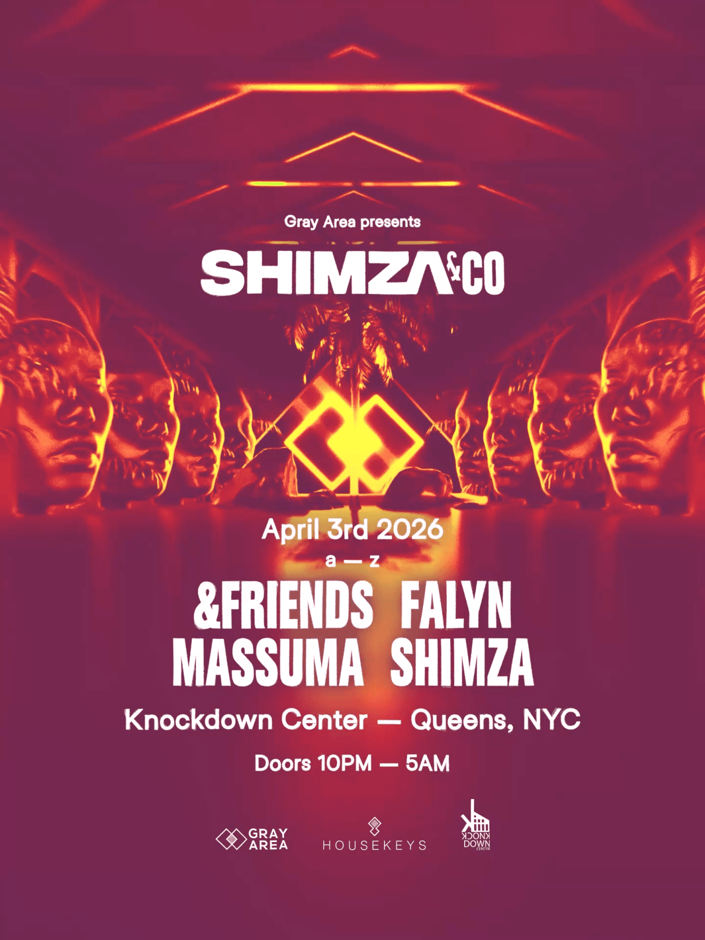 Shimza & Co: & friends, Massuma and FALYN by Gray Area