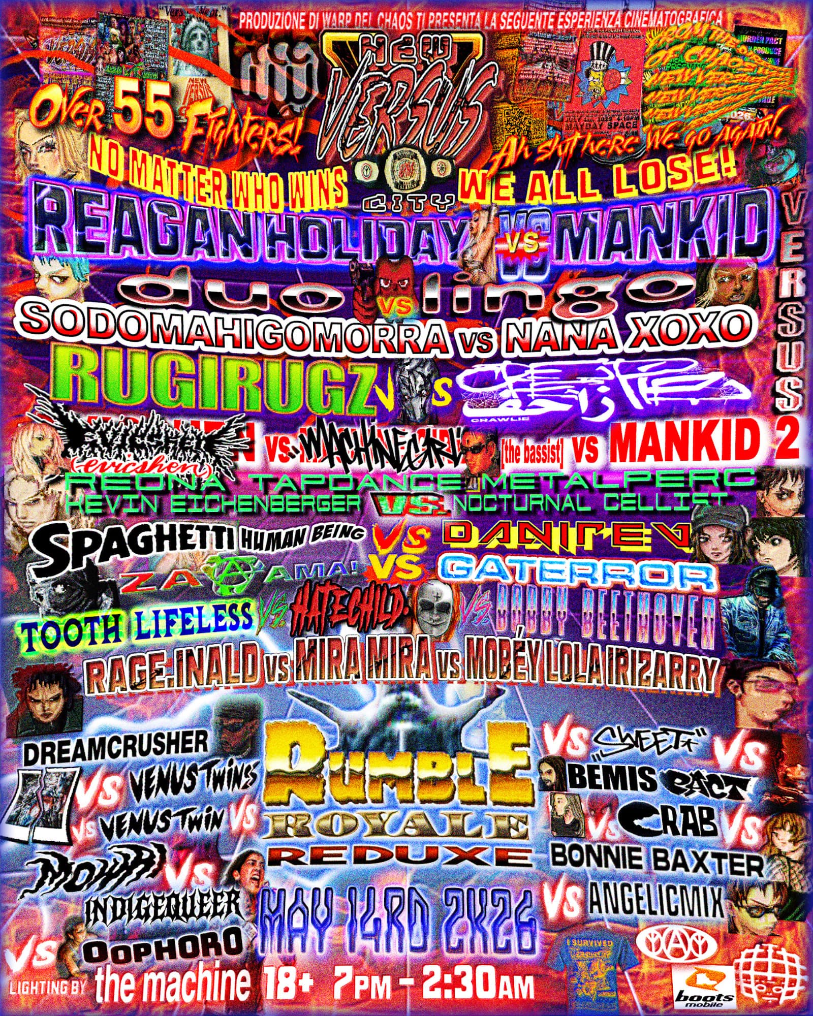 CHAOS WARP presents: New Versus City V