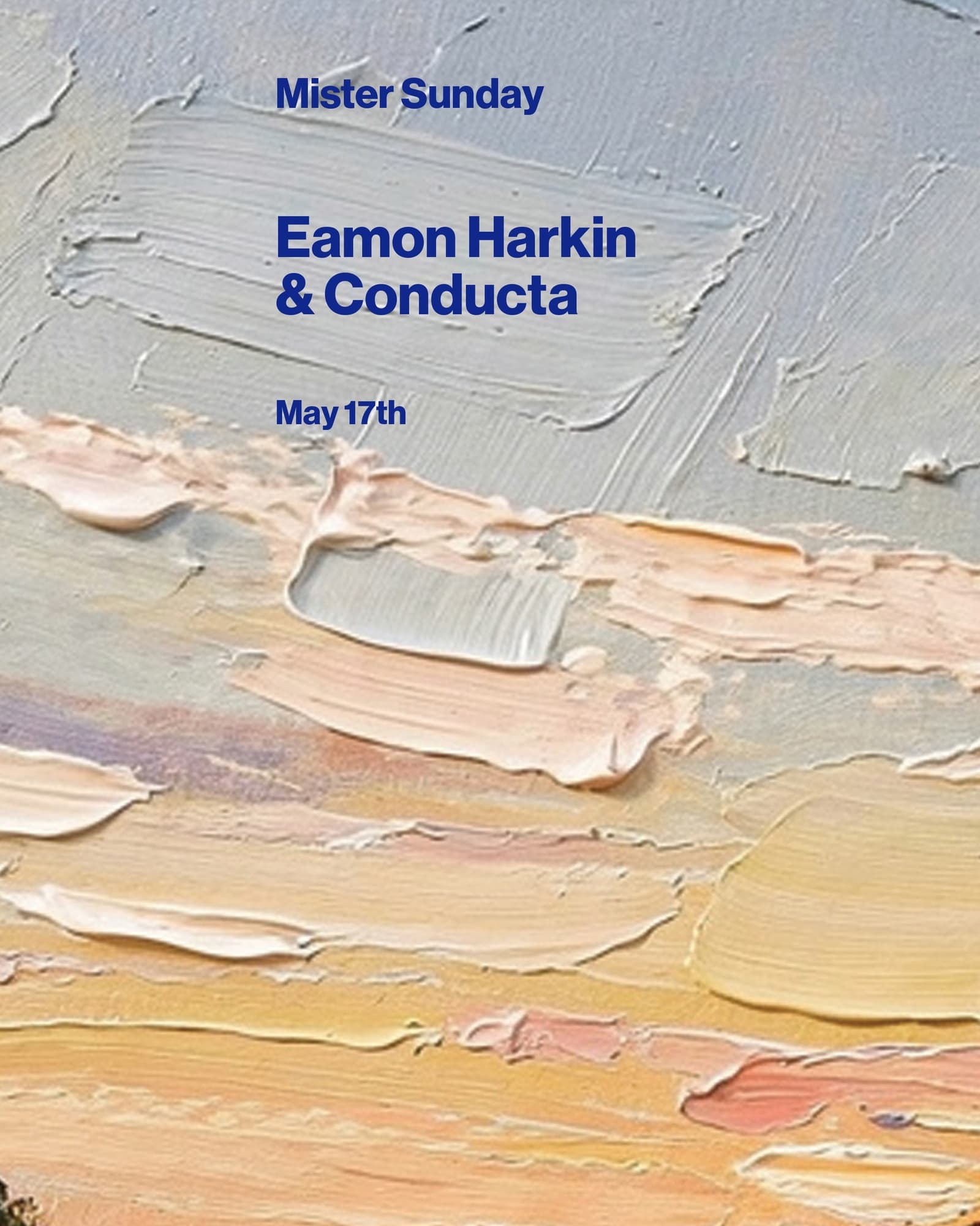 Mister Sunday: Eamon Harkin and Conducta