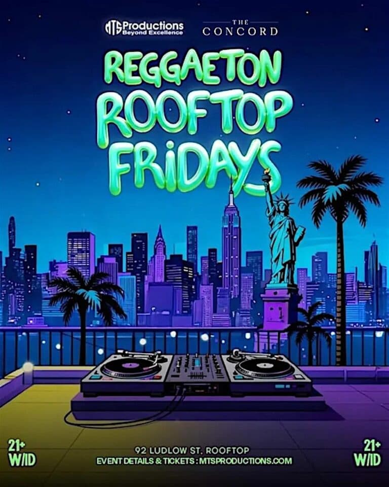 Reggaeton Rooftop Fridays - Friday, May 15, 2026
