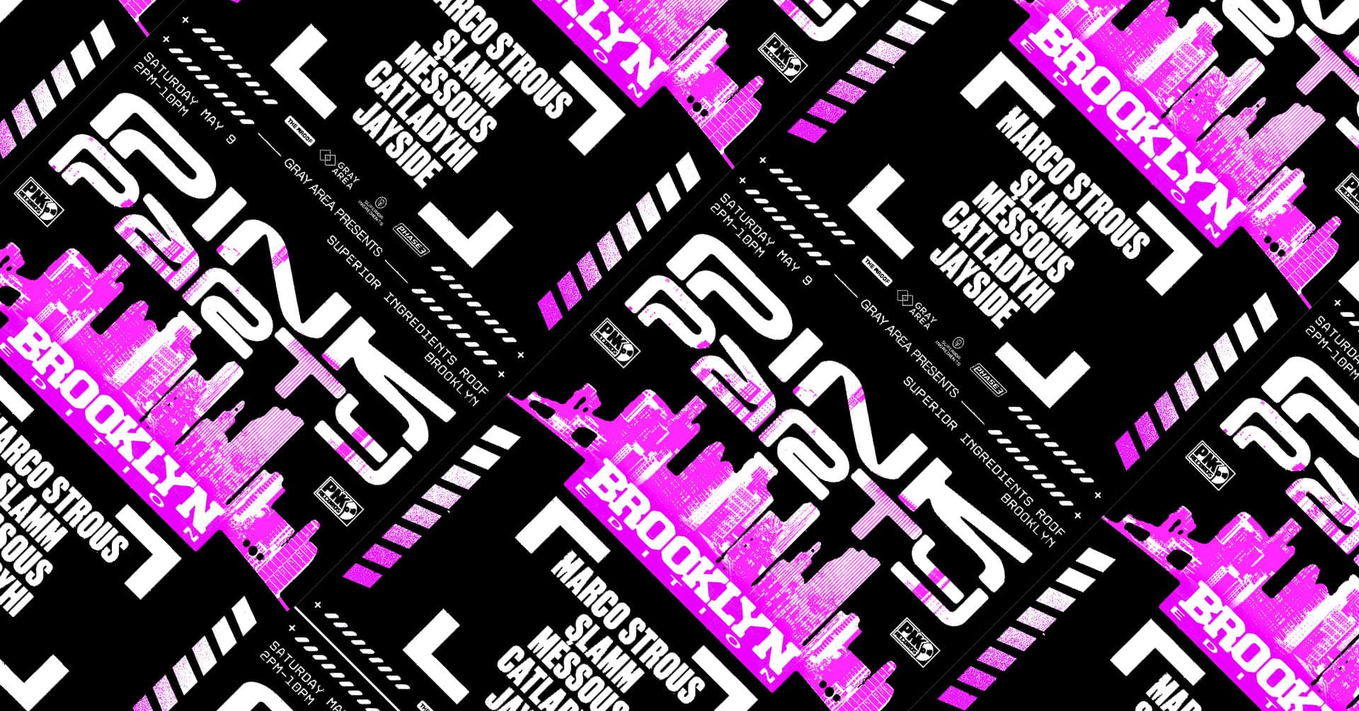 PNK PARTY: Brooklyn Edition with Marco Strous, SLAMM