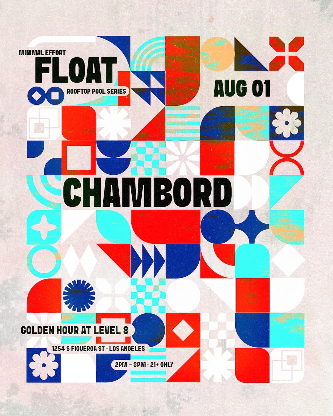 FLOAT Rooftop Pool Party ft. Chambord [2-8 PM]