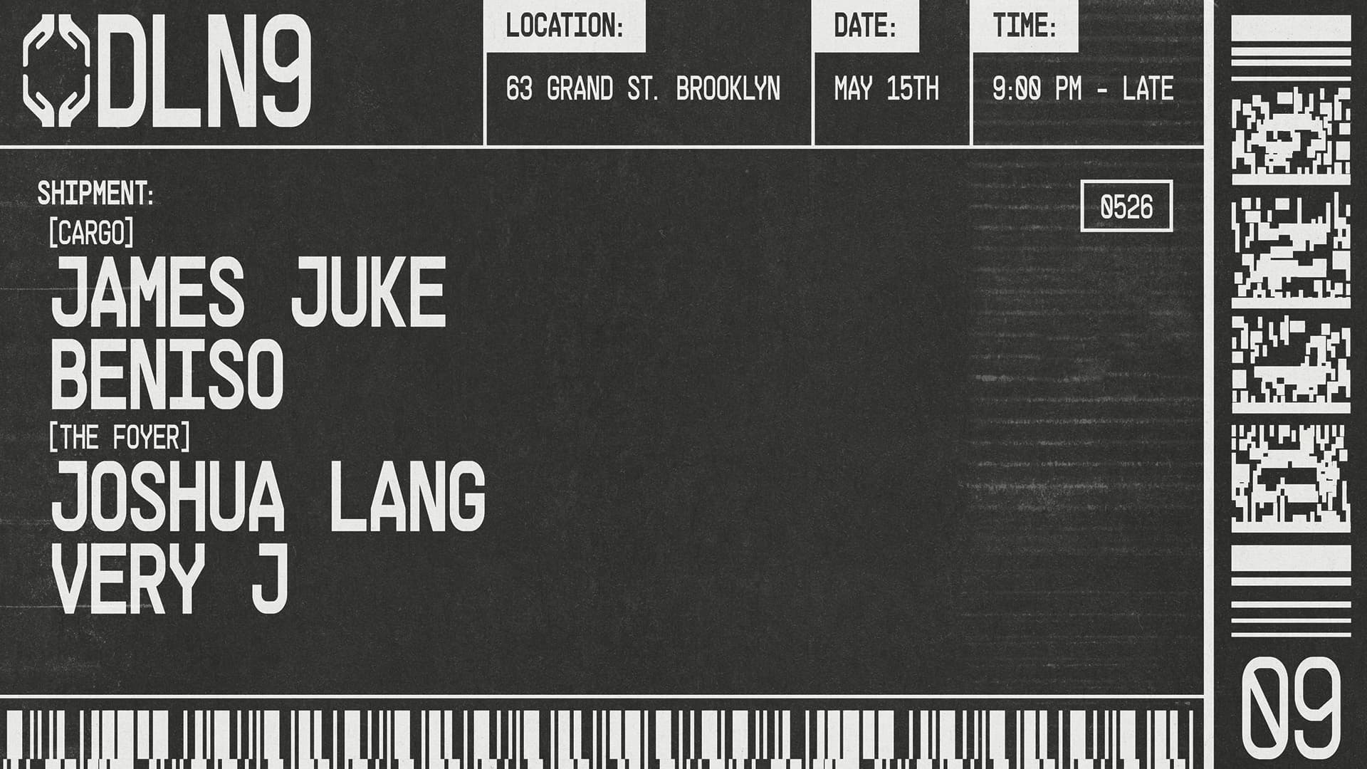 Beniso, James Juke, Joshua Lang, Very J - Dead Letter No.9