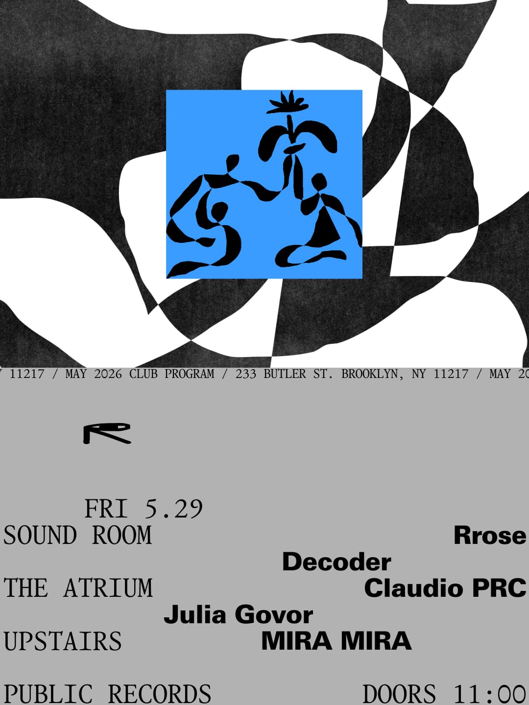 Rrose, Decoder / Claudio PRC, Julia Govor / MIRA MIRA