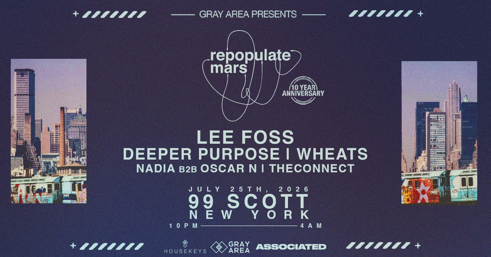 Lee Foss presents Repopulate Mars 10 Year Anniversary