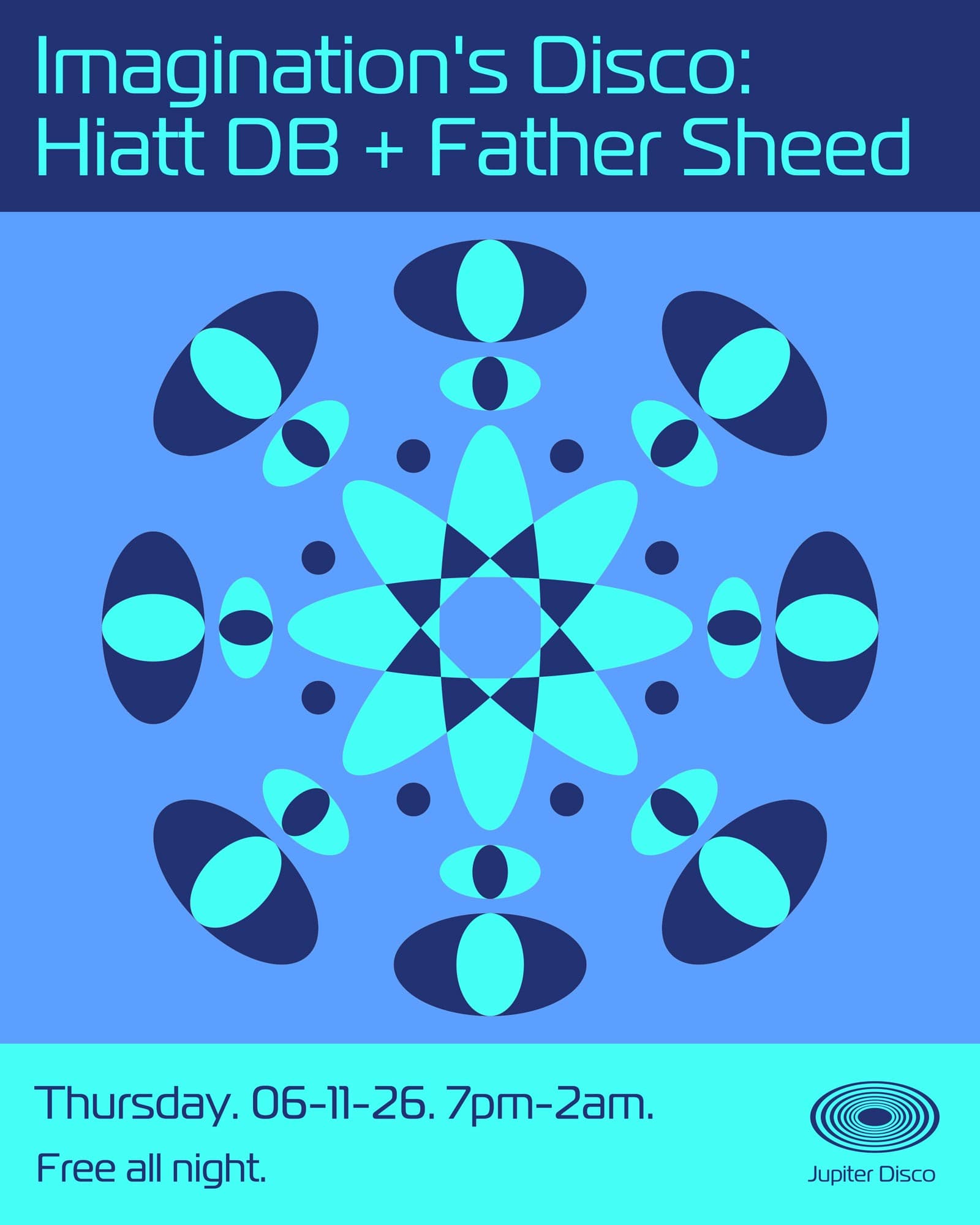 Imagination's Disco: Hiatt dB + Father Sheed