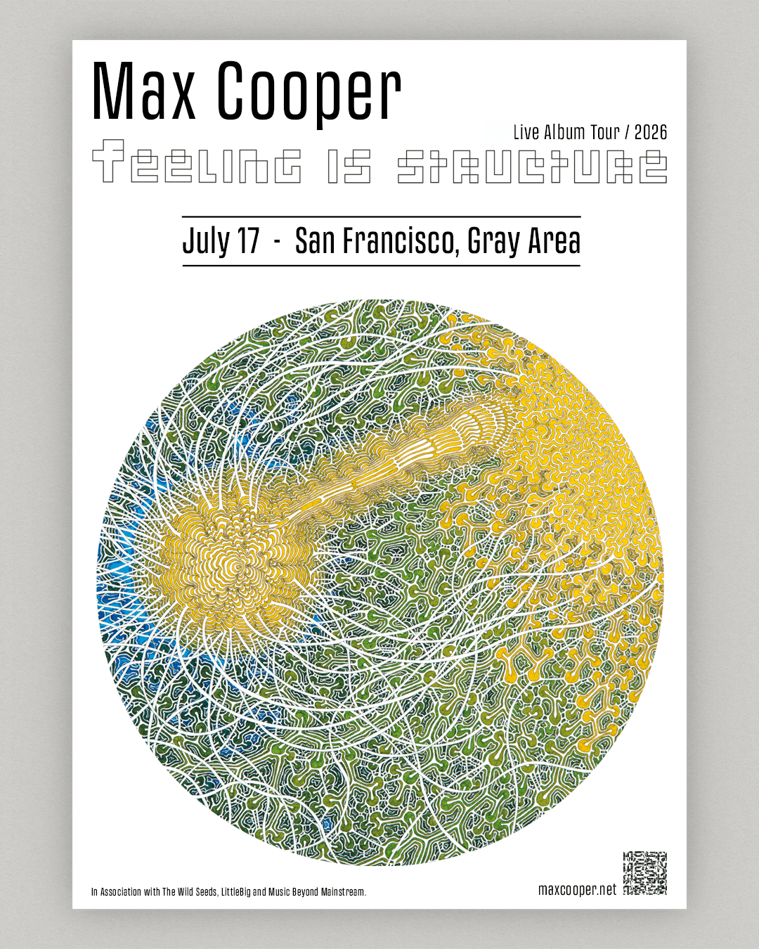 Max Cooper – 3D/AV Live – Feeling Is Structure Tour [Friday Show]