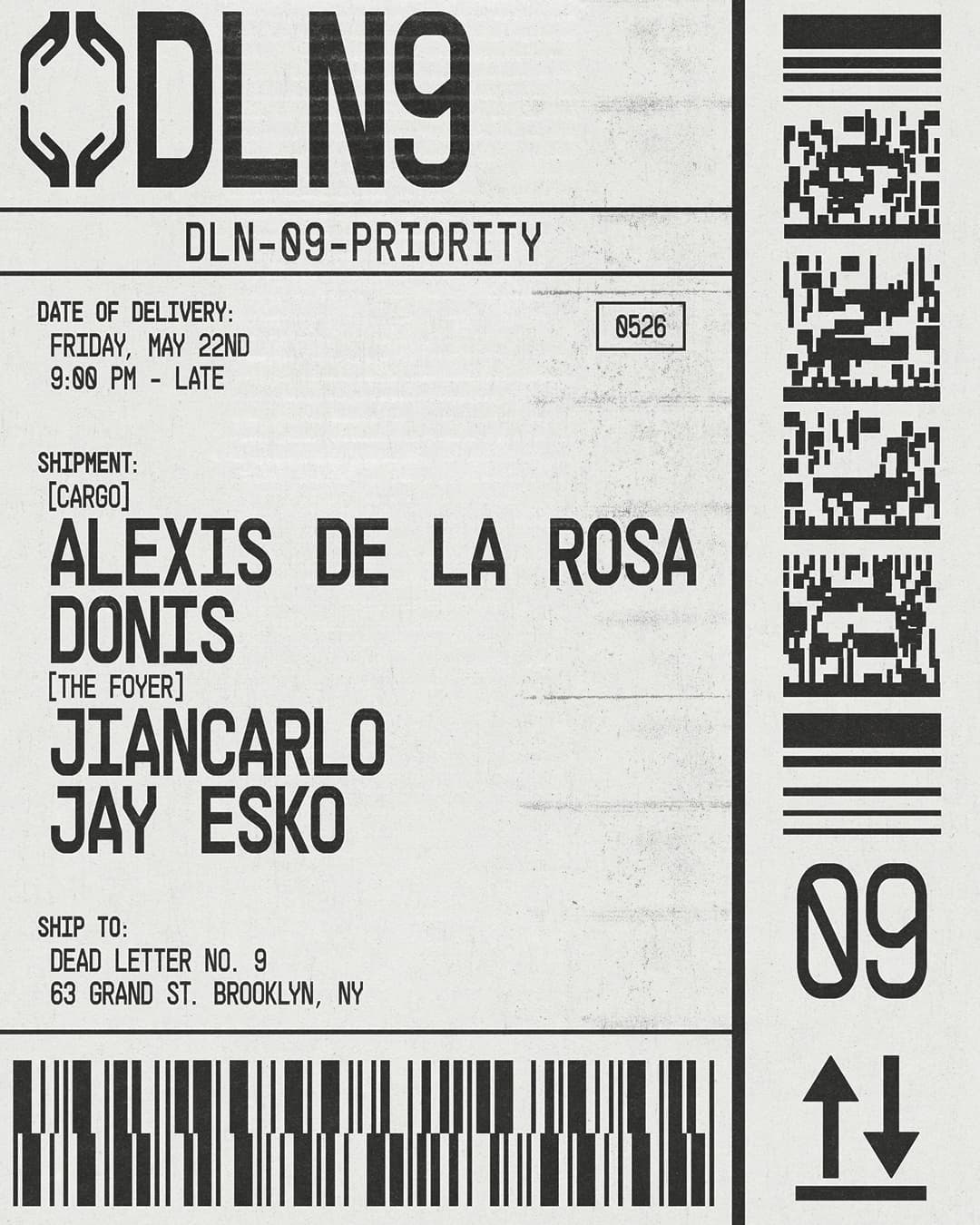 ALEXIS DE LA ROSA, Donis, Jay Esko, Jiancarlo | Dead Letter No.9