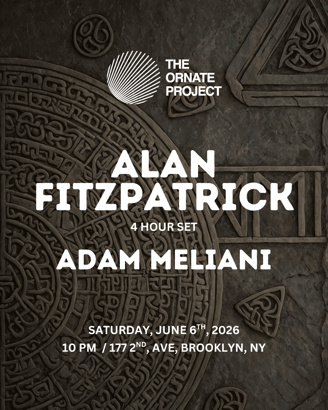 The Ornate Project: Alan Fitzpatrick (4 Hour Set)
