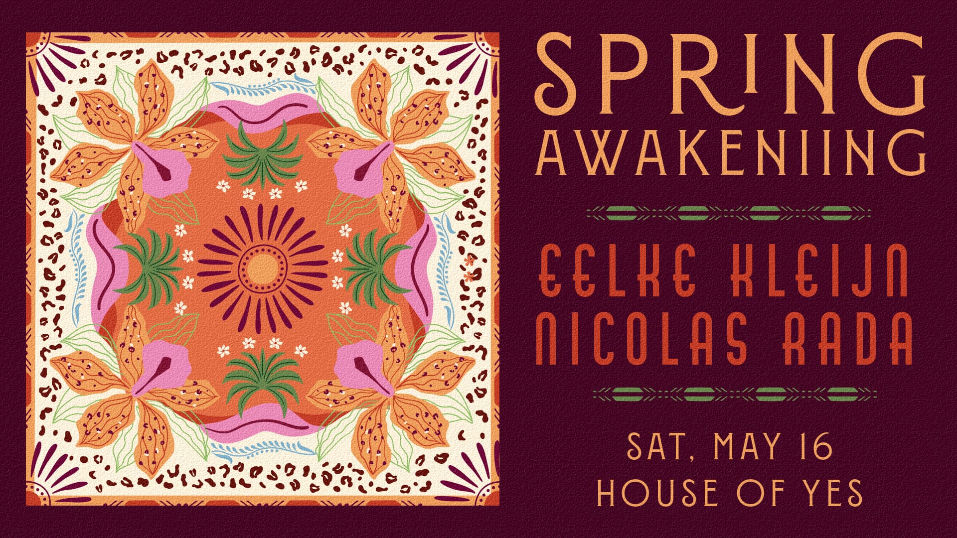 Spring Awakening: Eelke Kleijn, Nicolas Rada