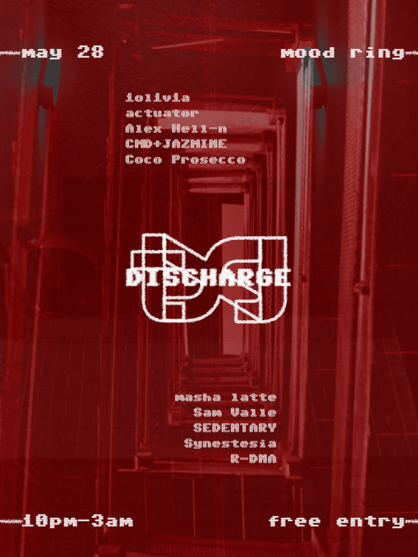 tension/release presents DISCHARGE