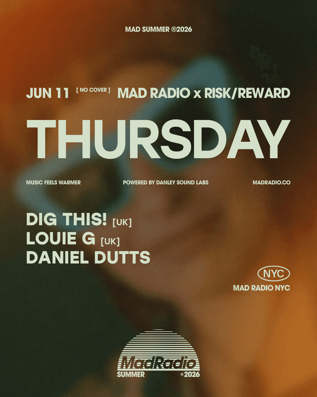 MAD RADIO x RISK / REWARD: Dig This / Louie G / Daniel Dutts 