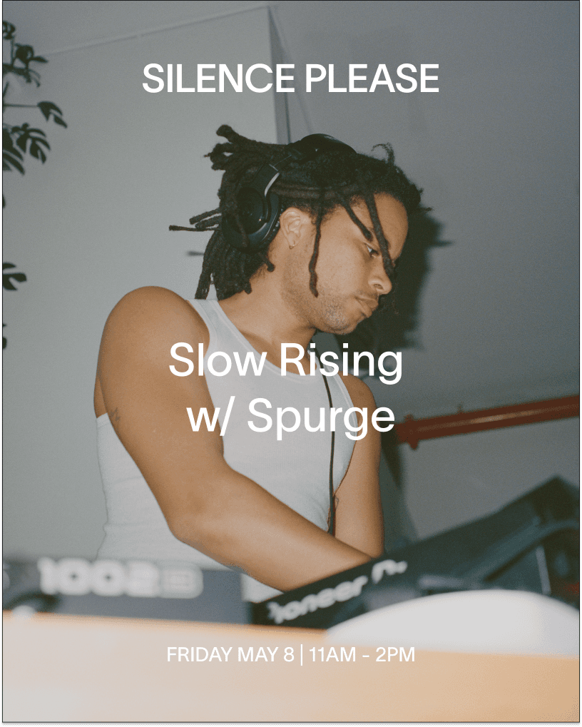 LISTENING SESSION: Slow Rising with Spurge