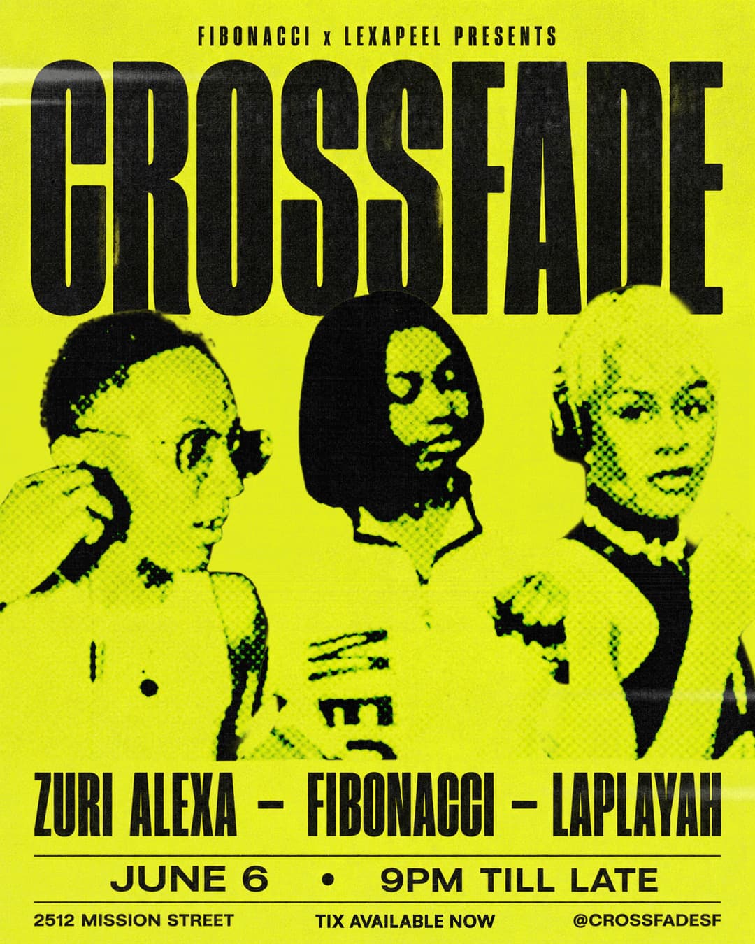 CROSSFADE: ZURI ALEXA + FIBONACCI + LAPLAYAH