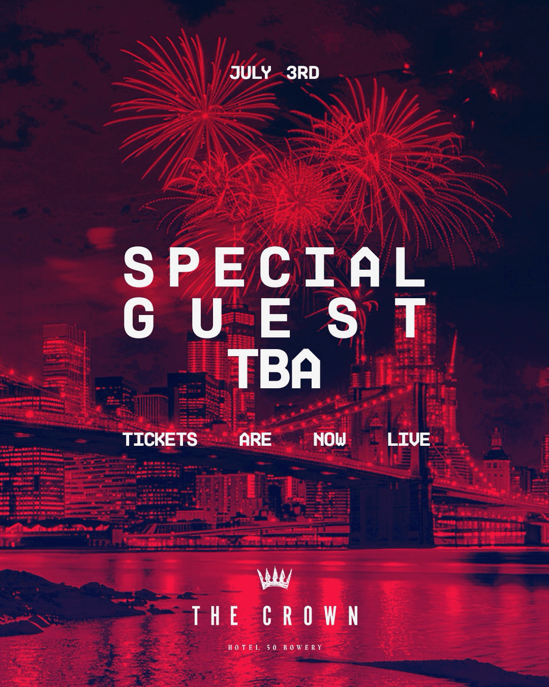 The Crown Rooftop: TBA
