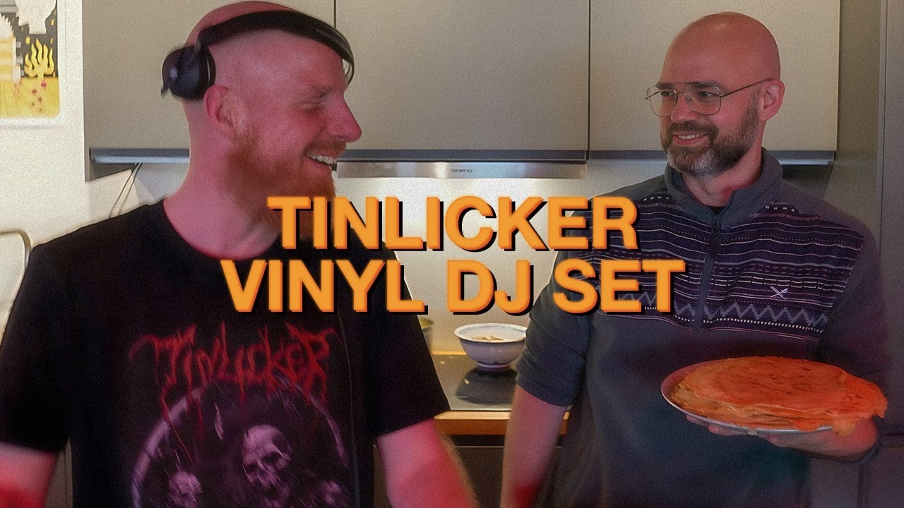 Vinyl Set at Kitchen