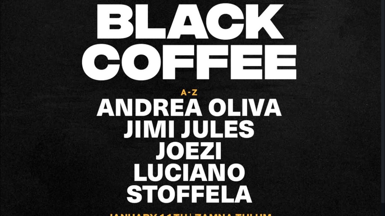 Black Coffee @ Zamna Tulum, Mexico 2026-01-11