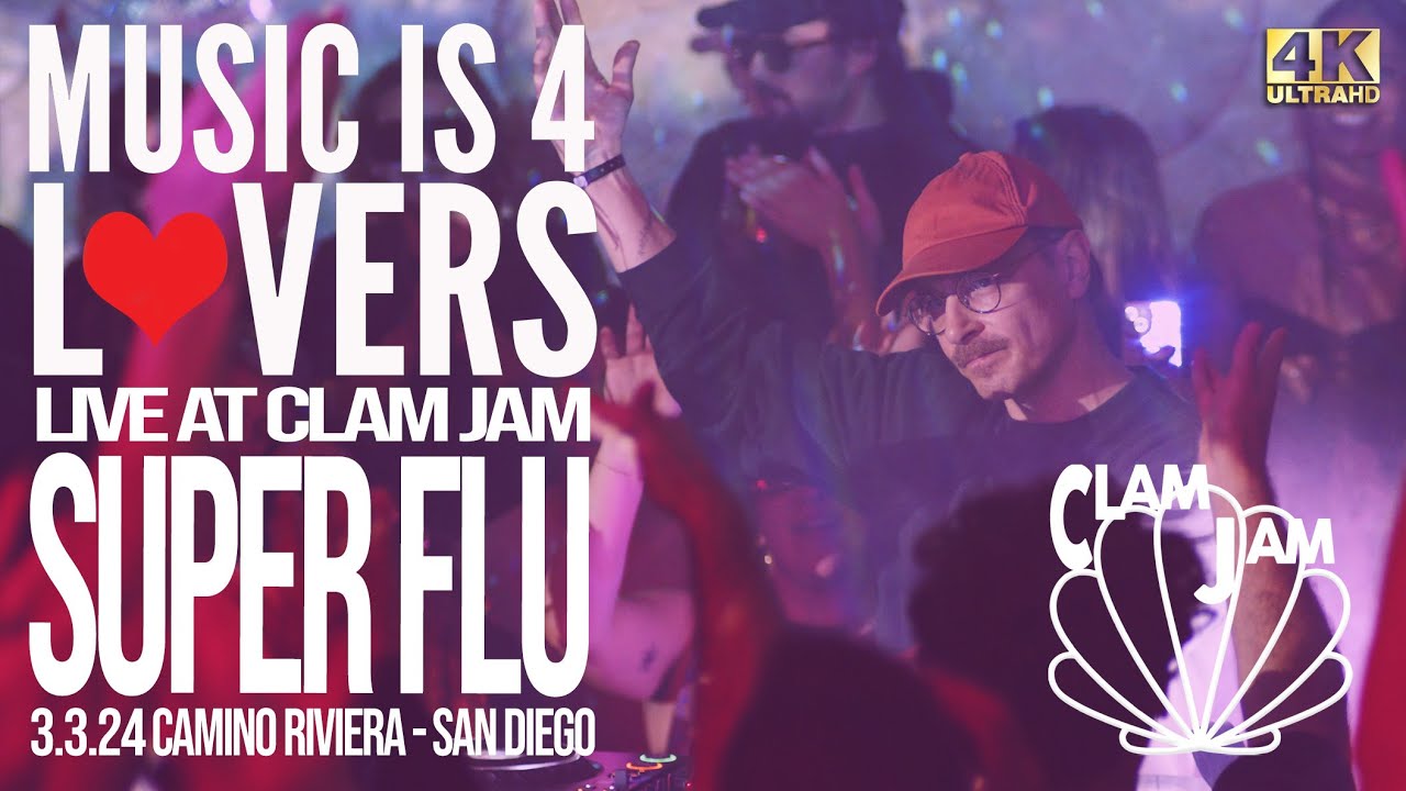 Clam Jam x Music Is 4 Lovers