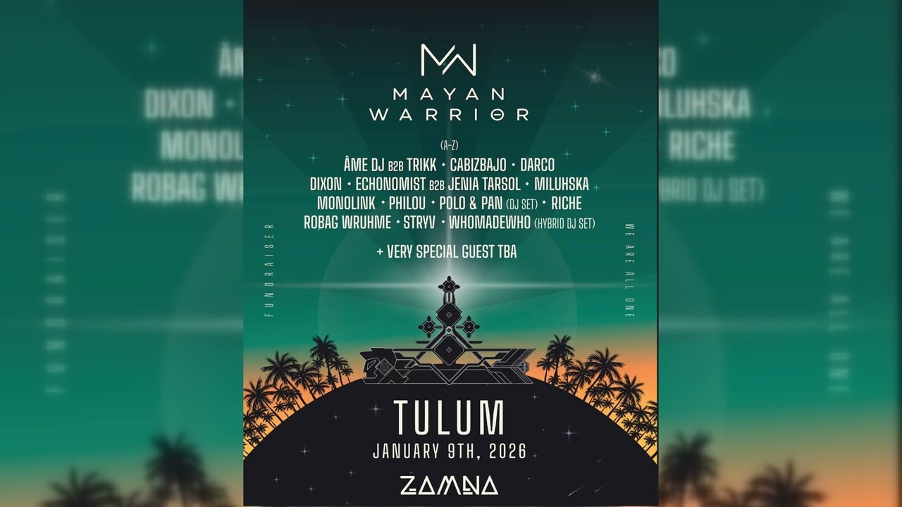 Mayan Warrior x Zamna Tulum
