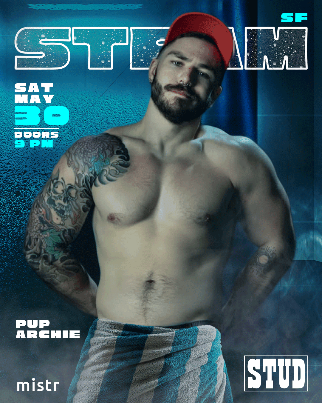 Steam Towel Party San Francisco
