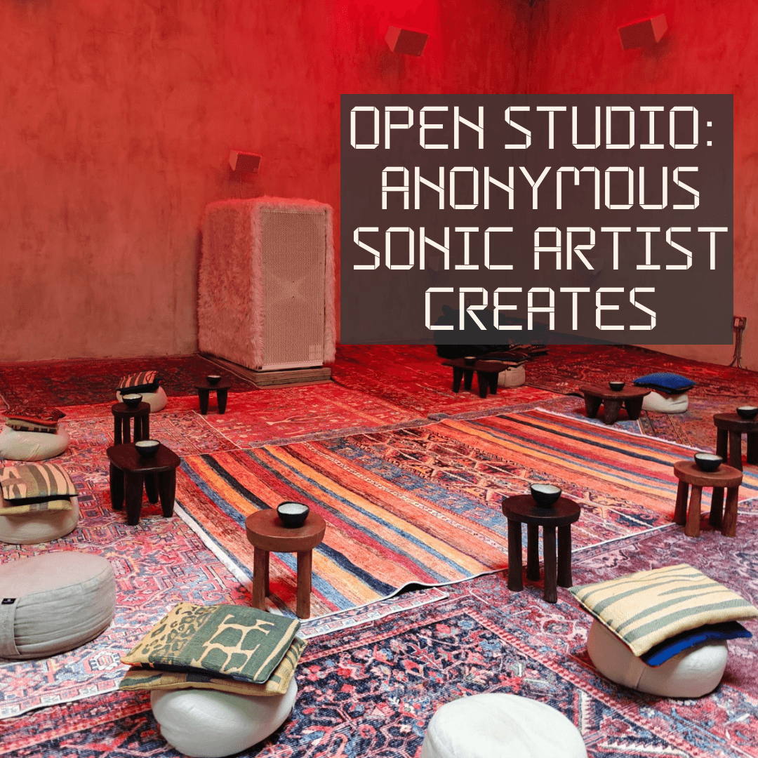 Anonymous Sonic Artist Creates - Open Studio