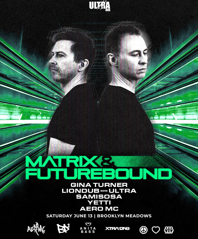 Matrix & Futurebound Drum and Bass in New York City Saturday June 13th