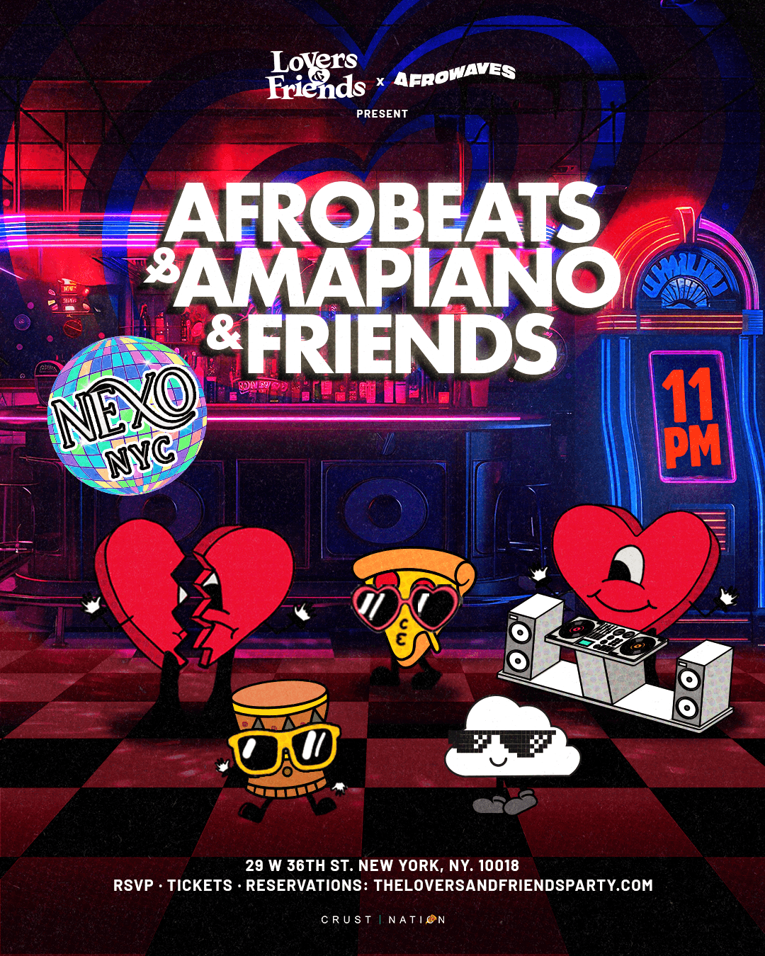 AFROBEATS & AMAPIANO: AfroWaves Party NYC