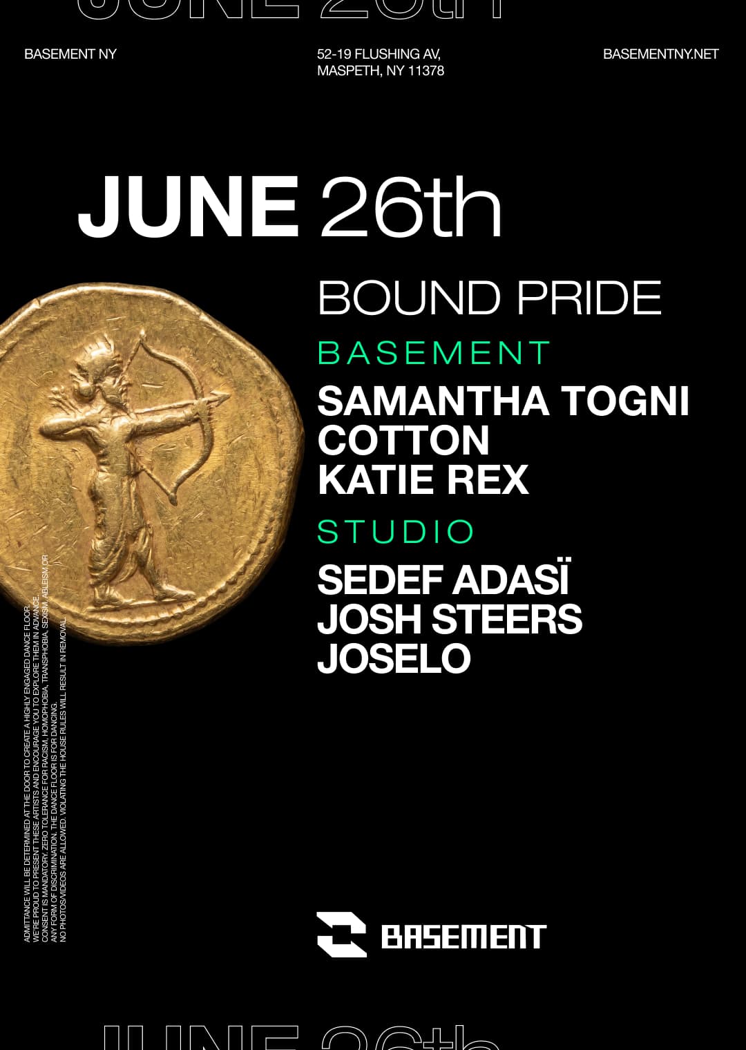 BOUND PRIDE: Samantha Togni / cotton / Katie Rex / Sedef Adasï / Josh Steers / JOSELO
