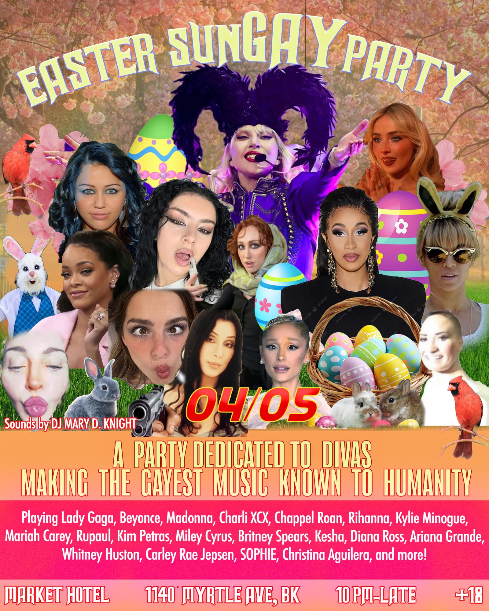 The Easter SunGAY Party: GAY POP PERFECTION