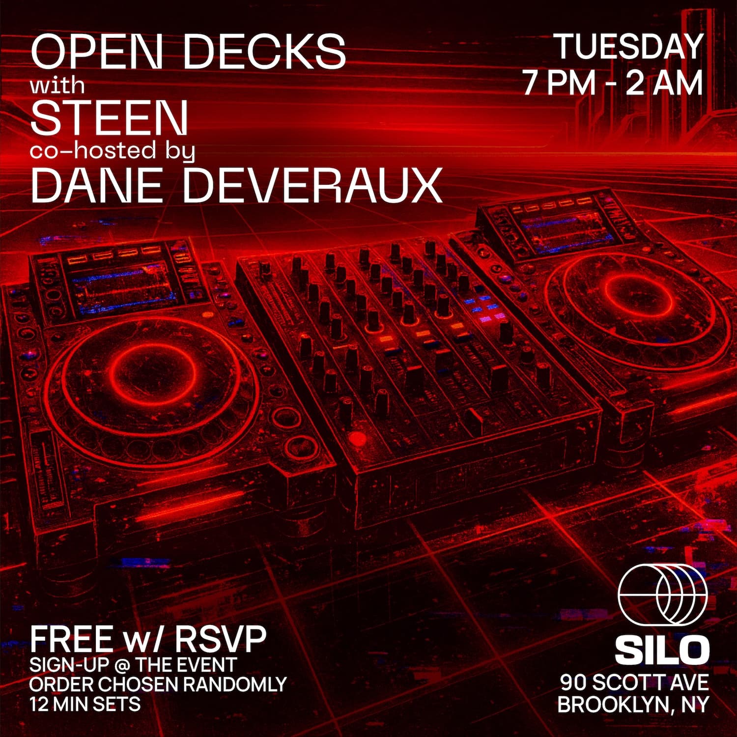 Open Decks with STEEN and Dane Deveraux