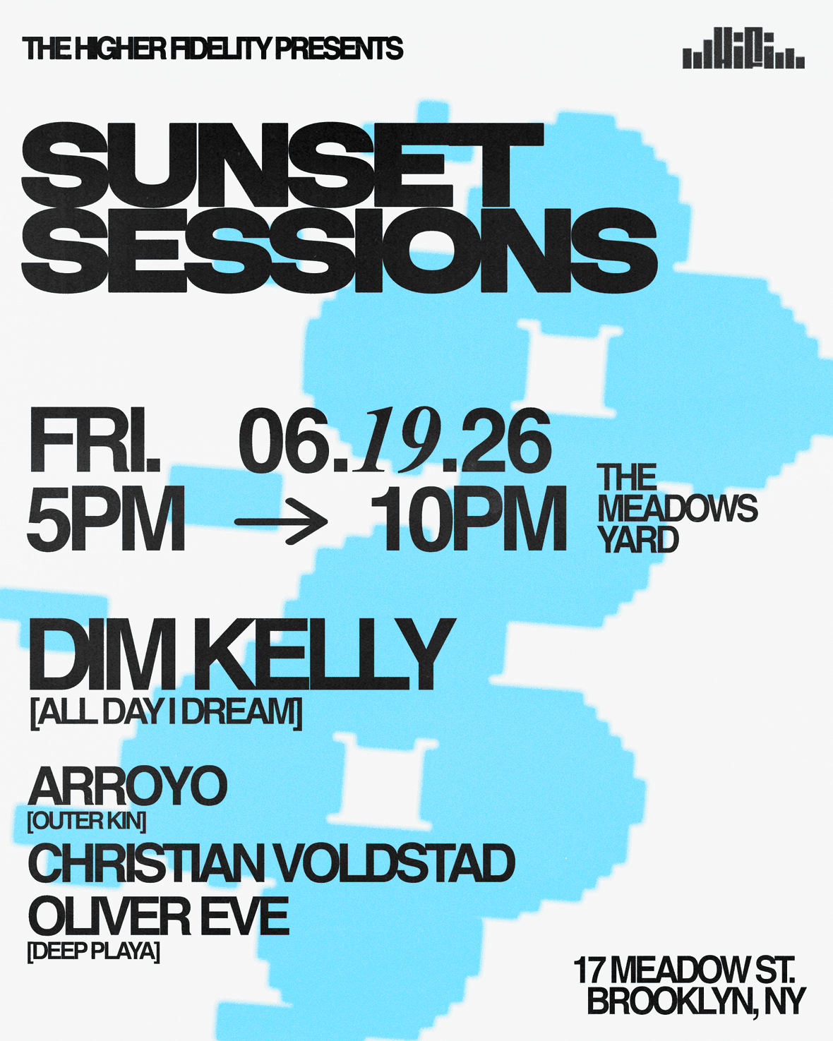 The HiFi presents Sunset Sessions: Dim Kelly