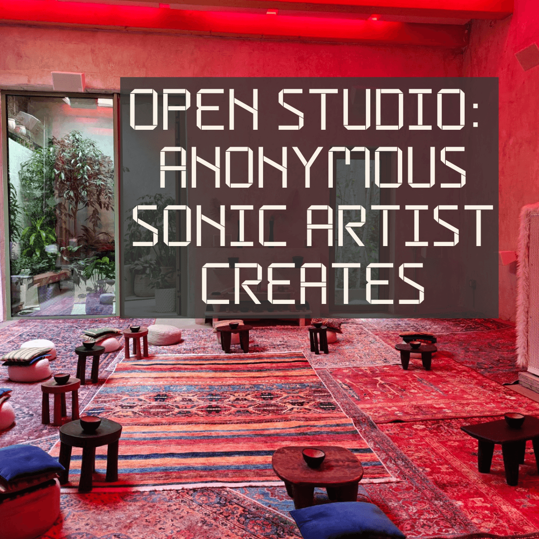 Anonymous Sonic Artist Creates - Open Studio