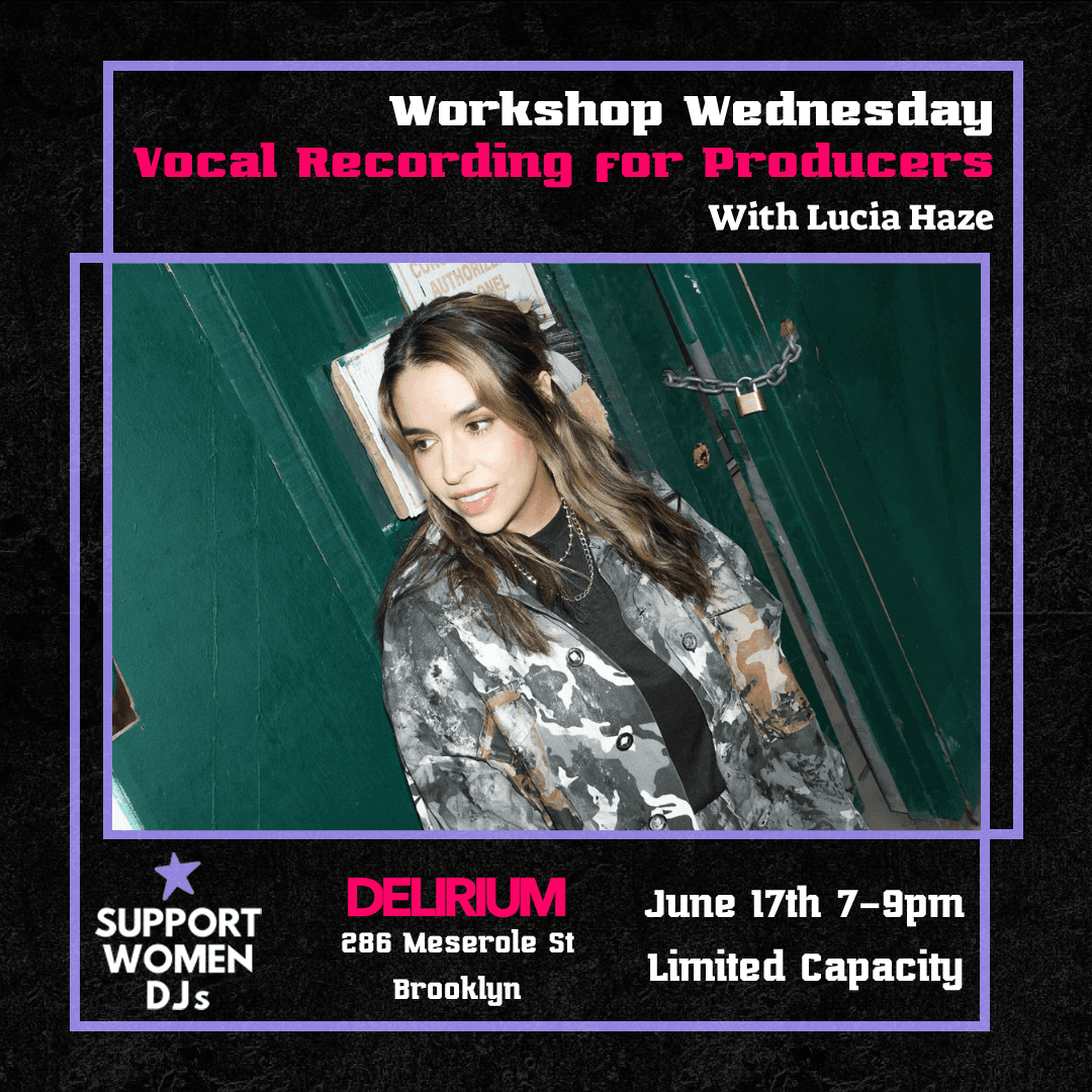 Vocal Recording Workshop with Lucia Haze