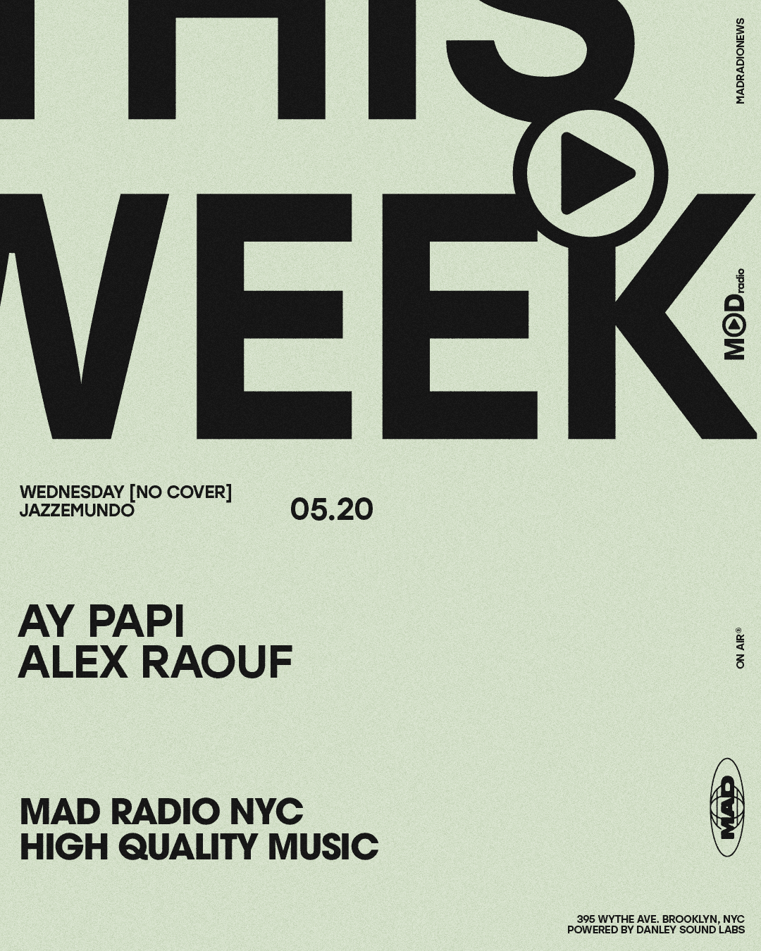 JAZZEMUNDO: AY PAPI, Alex Raouf